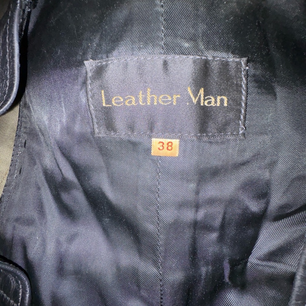 LeatherMan Black Vest - Picture 2 of 2